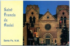 Postcard - St. Francis de Assisi - Santa Fe, New Mexico