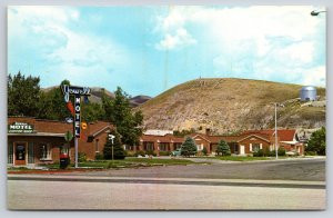 Montpelier Idaho~Jewell Motel~Roadside~1950s Postcard