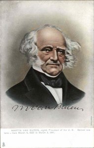 Tuck Presidents of the United States Martin Van Buren c1910 Vintage Postcard