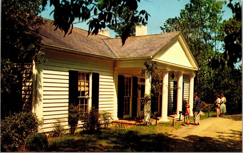 Vtg Little White House Franklin D Roosevelt Warm Springs Georgia GA Postcard