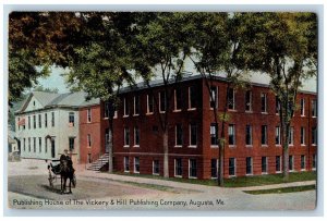 Augusta Maine ME Postcard Publishing House Of Vickery & Hill Publishing Co. 1921