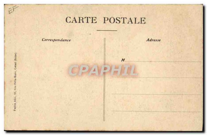 Old Postcard Paulus propagator of swimming in France TOP