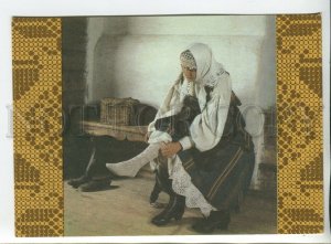 456571 Lithuania 1991 year national costumes postcard