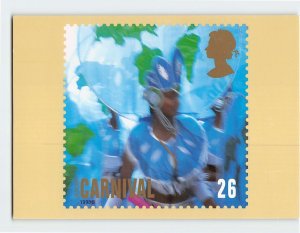 Postcard Carnival (Blue Masquerade), Royal Mail