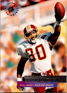 1995 Topps Football Card Brian Mitchell Washington Redskins sk21462