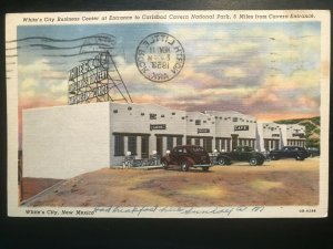 Vintage Postcard 1953 White's City Carlsbad Caverns National Park New Mexico