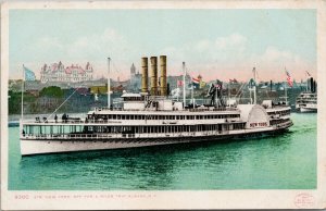 Steamer 'New York' Albany NY Unused Detroit Photographic Co Postcard F99
