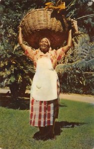 Fruit and Flower Vendor Jamaica Postal used unknown 