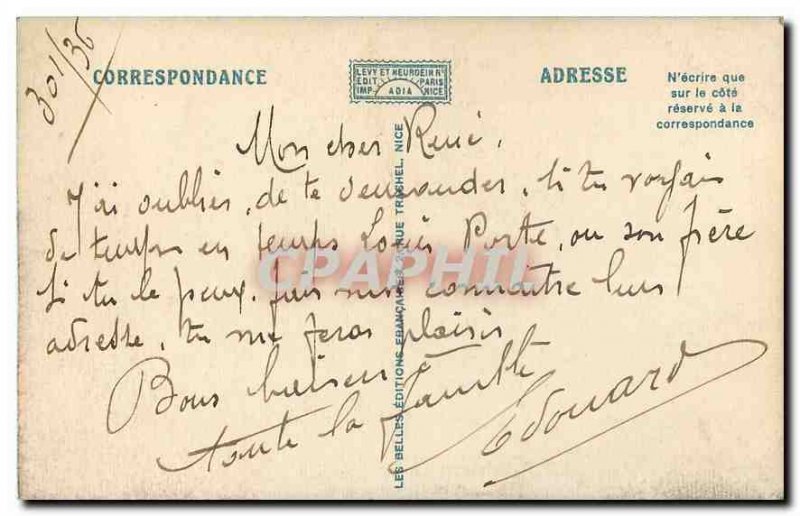 Old Postcard Paris La Madeleine