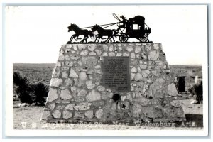 Wickenburg Massacre US Highway 60 & 70 Near Wickenburg AZ RPPC Photo Postcard