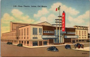 Mexico Juarez The Plaza Theatre 1959 Curteich