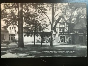 Vintage Postcard 1946 Munson Williams Proctor Institute School of Art Utica N.Y.