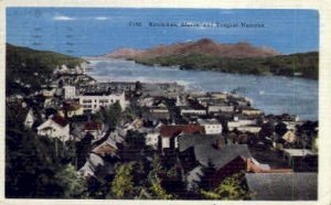 Tongass Narrows - Ketchikan, Alaska AK Postcard