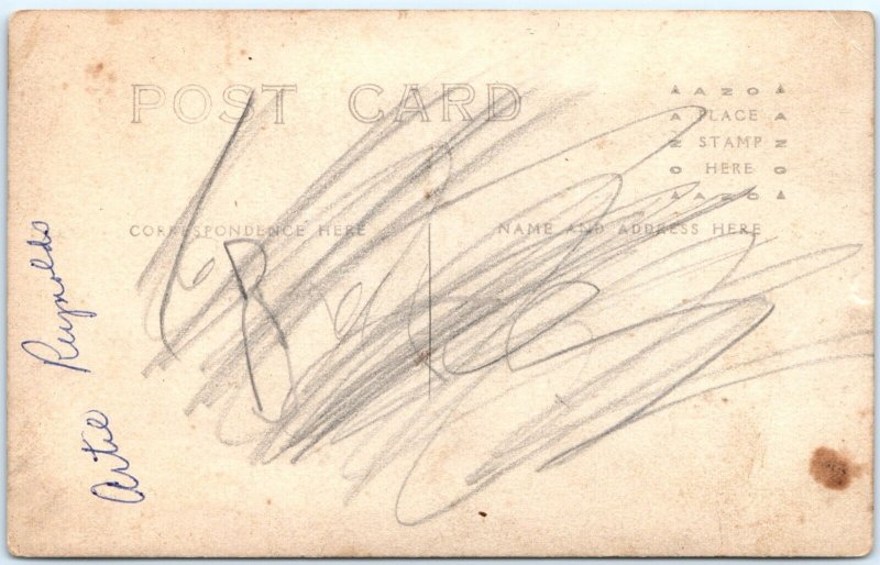 ID'd c1910s Church Confirmation Cute Girl RPPC Real Photo PC Artie Reynolds A122