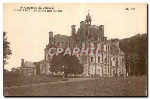 Old Postcard Calvados Balleroy Le Chateau Castles odds Park