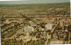 Aerial View of the Government Area Edmonton Alberta Postcard PC312