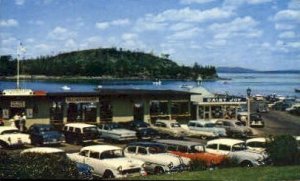 Municipal Pier & Frenchman's Bay in Mt. Desert Island, Maine