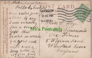 Genealogy Postcard - Hoye / Simmons, 5 Wigram Road, Wanstead, Essex GL1337