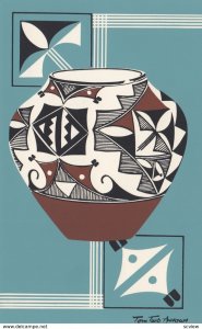 Acoma Indian Pottery jar , 1958