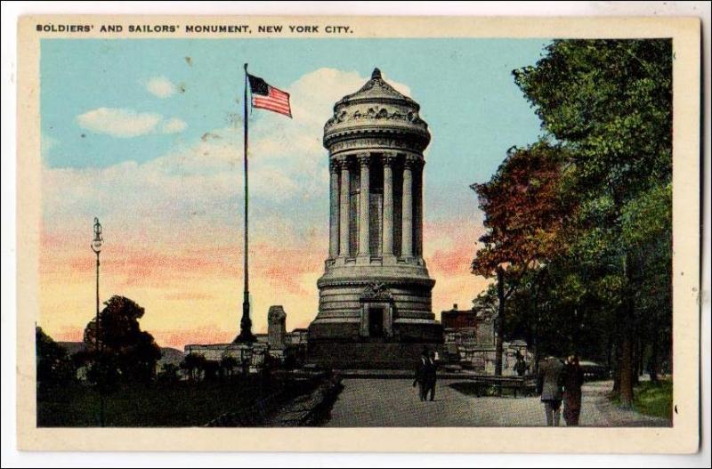 NY - New York City. Soldiers & Sailors Monument