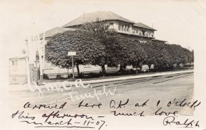 YMCA Temple Texas USA Antique 1907 Visitor Photo Postcard