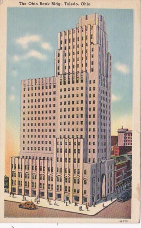 Ohio Toledo The Ohio Bank Building 1941