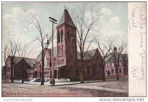 Maine Portland Williston Home Of The Christian Endeavor Society 1907