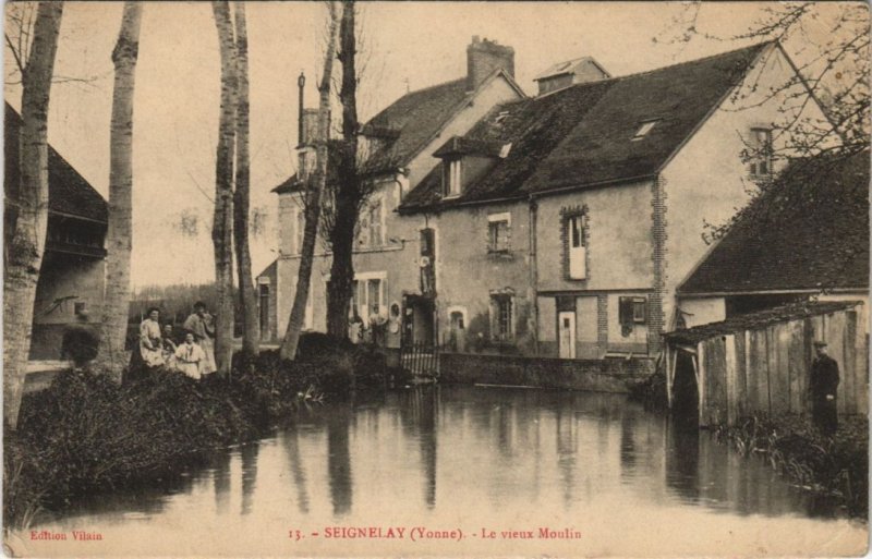 CPA SEIGNELAY Le Vieux Moulin (49247)