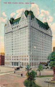 USA The New Plaza Hotel New York City Postcard 07.39