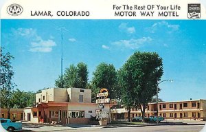 CO, Lamar, Colorado, Motor Way Motel, Exterior, Young No 51992-B