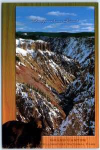 Postcard - Inspiration Point, Grand Canyon, Yellowstone National Park - Wyoming