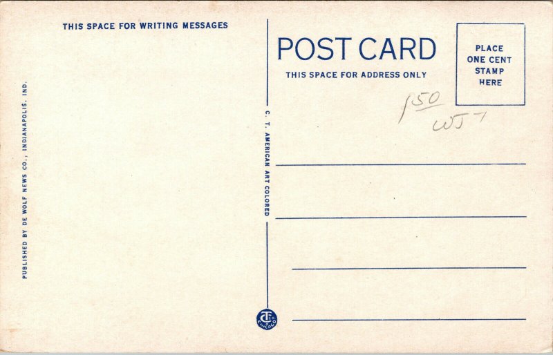 Vtg Robert W Long Hospital & Indiana University School of Medicine IN Postcard