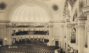 USA Massachusetts Boston The First Church of Christ RPPC Vintage Postcard 07.61