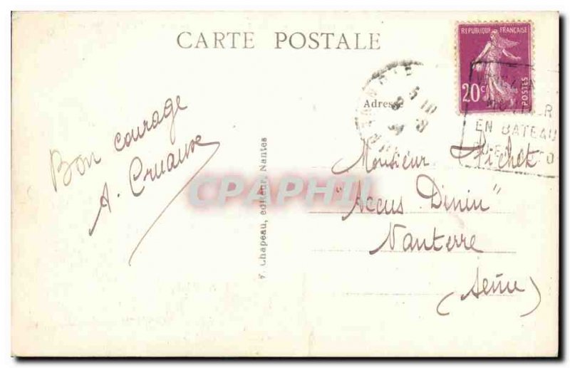 Postcard Ancient Pornic The range has Birochère Maree Basse