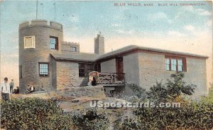Blue Hill Observatory - Blue Hills, Massachusetts MA  