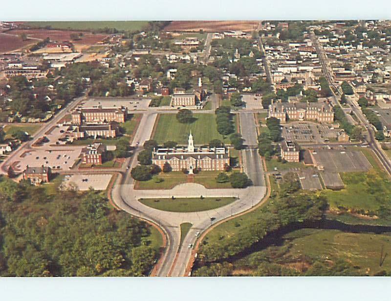 Unused Pre-1980 CAPITOL BUILDINGS AERIAL VIEW Dover Delaware DE A4611@