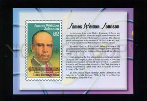 208000 USA Legends of American Music James Weldon Johnson