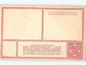 Divided-Back MICHIGAN AVENUE AT NIGHT Chicago Illinois IL ho8981