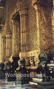 Chapel of the Emerald Buddha Bangkok Thailand Unused 