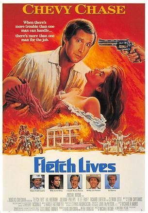 Fletch Lives Movie Poster Postcard