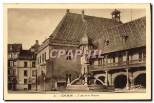 Old Postcard Colmar Old Deuane