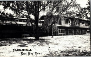 Pilchard Memorial Hall Camp Conference Center Lake Bloomington IL Postcard C45