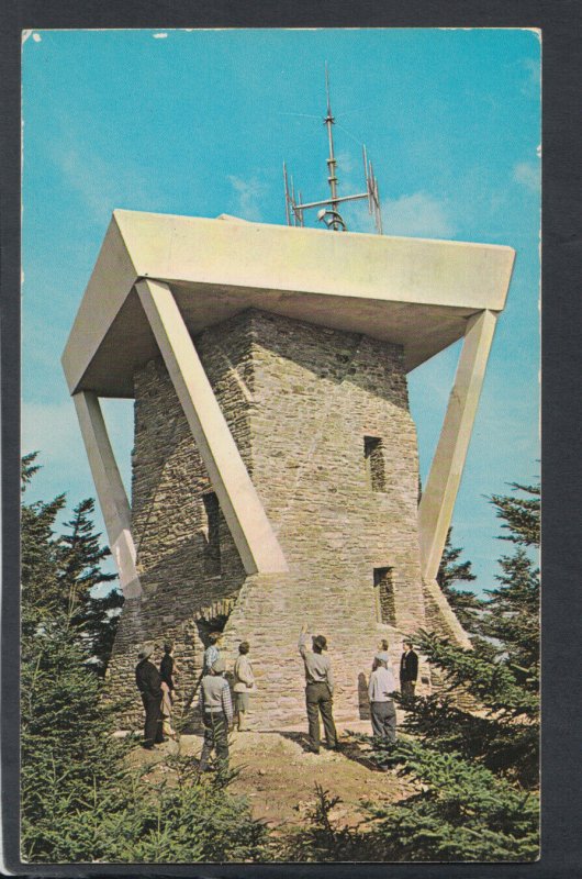 America Postcard - Mount Mitchell Tower, North Carolina State Park RS20056