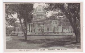 Court House Roswell New Mexico Albertype postcard