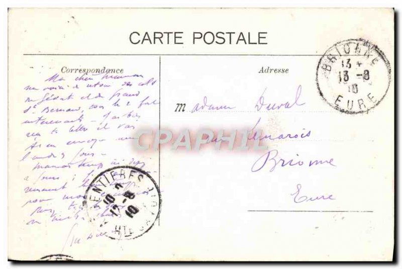 Old Postcard Trelechamp and & # 39Aiguille Green