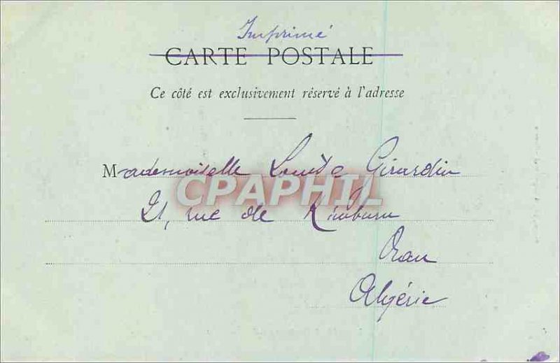 Old Postcard Bagneres de Bigorre the Bedat (1900 card)