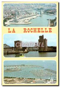 Modern Postcard La Rochelle View Generale The Port of Entry