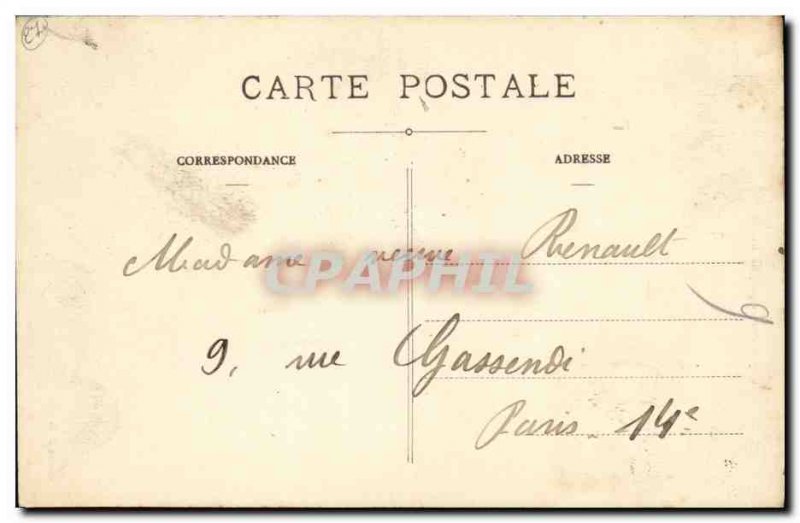 Old Postcard Bernay Jacques Daviel Statue