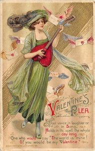 Valentine Plea Postcard