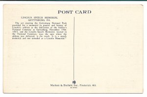 Gettysburg, PA - Lincoln Speech Memorial